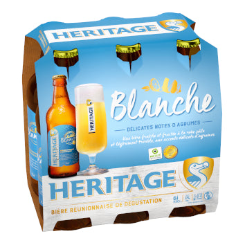 Bière blanche 5,0% 6x33cl