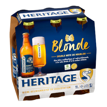 Bière blonde 5,8% 6x33cl