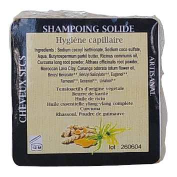 Shampoing solide Cheveux secs 65g