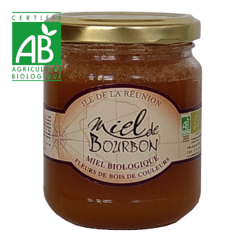 Miel Bio Fleurs de bois de couleur 250g