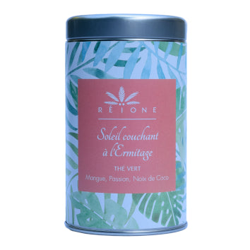 Thé vert Soleil couchant à l'Ermitage boîte 90g