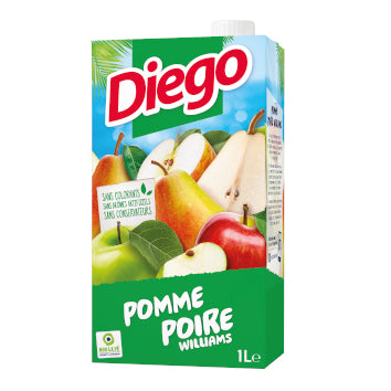 Boisson Pomme poire brique 1L