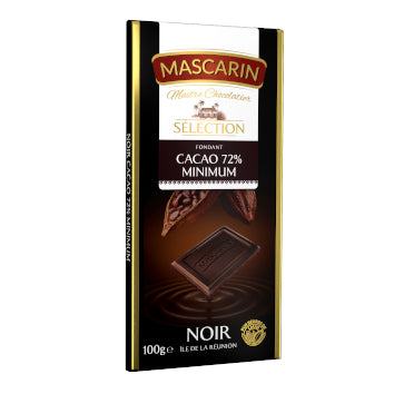 Chocolat Cacao 72% Minimum 100g