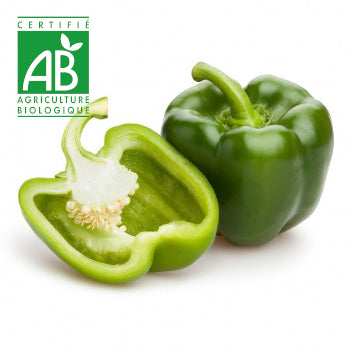 Poivron jaune-vert BIO ~250g