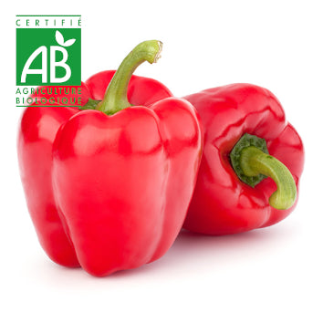 Poivron rouge BIO ~250g