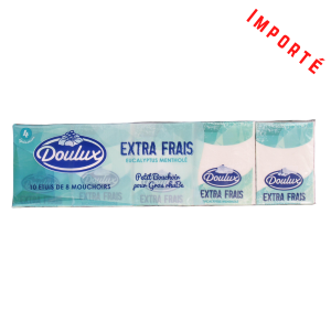 Mouchoir Menthol 4 plis pocket x10