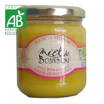 Miel Bio Fleurs de baies roses crémeux 250g