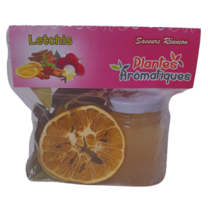 Préparation Rhum arrangé & Sirop de Letchis Ananas (220g)