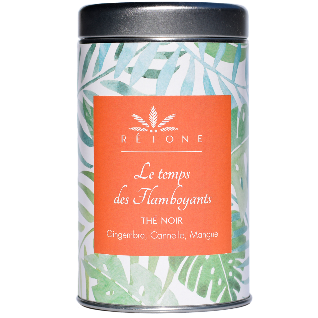 Thé noir Le Temps des Flamboyants boîte 90g