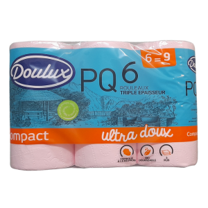 Papier toilette Doulux Ultra doux 3 plis x6