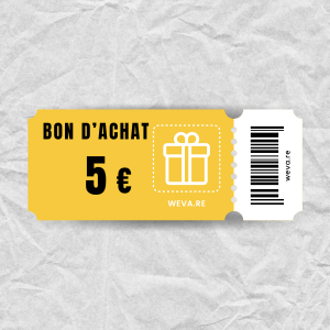 Bons d'achat 30 x 5€