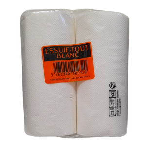 Essuie-tout Blanc x2