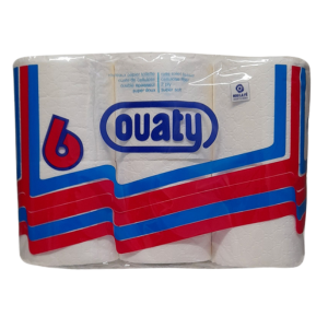 Papier toilette Ouaty 2 plis x6