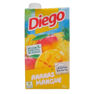 Boisson Ananas Mangue brique 1L
