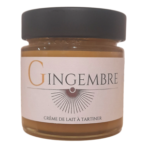 Crème de lait Gingembre 220g