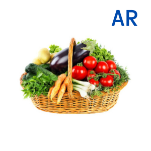 Panier de fruits et légumes L - Surprise