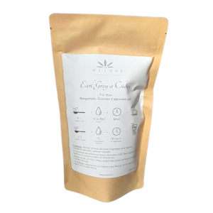 Thé noir Earl Grey à Cilaos 100g (Recharge)