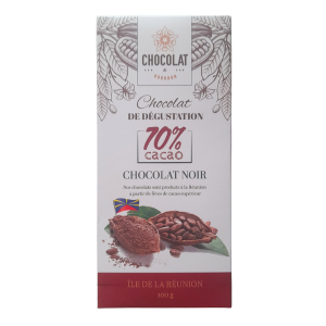 Chocolat de Bourbon Noir 70% Cacao 100g
