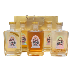 Coffret dégustation J'me Le Rhum 5x20cl