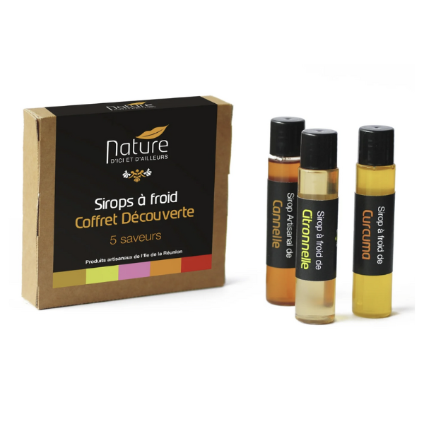 Coffret Découverte - 5 Sirops à froid