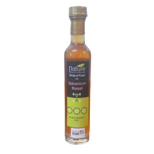 Sirop à froid - Géranium Rosat 10cl
