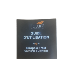 Guide d'utilisation - Sirop à froid