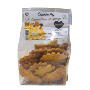 Cra'ker Péi - Curcuma, Poivre noir, fromage 120g