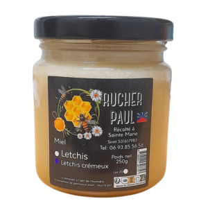 Miel de letchis crémeux 250g
