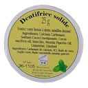Dentifrice solide Menthe poivrée 25g