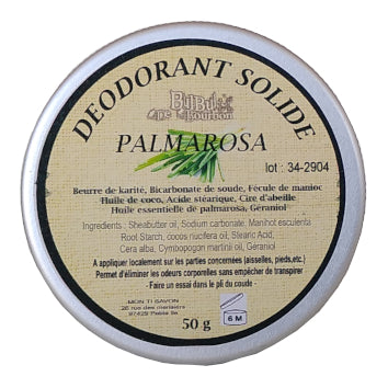 Déodorant solide Palmarosa 50g