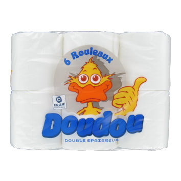 Papier toilette Doudou 2 plis x6