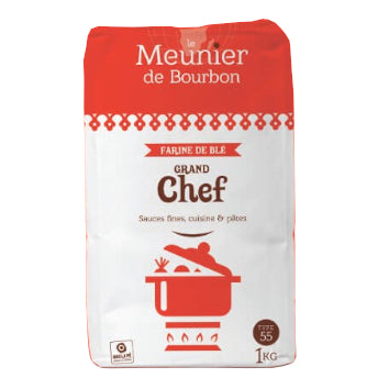 Farine de blé Grand chef T55 1kg