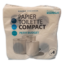 Papier toilette Compact Petit budget 2 plis x4