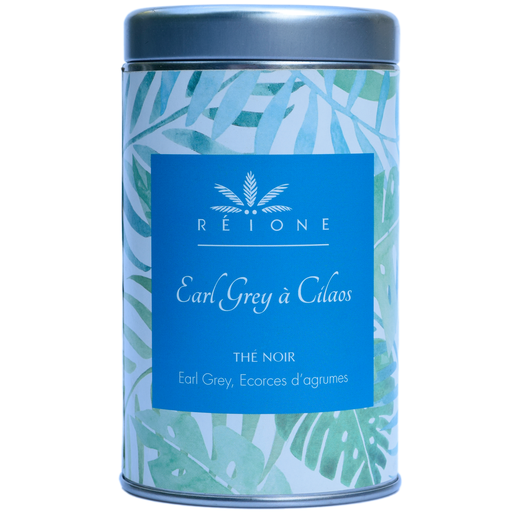 Thé noir Earl Grey à Cilaos boîte 90g