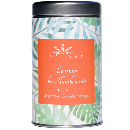 Thé noir Le Temps des Flamboyants boîte 90g