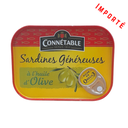 Sardines généreuses à l'huile d'olive 140g