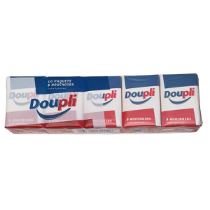 Mouchoir Doupli 3 plis pocket x10