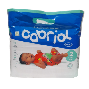 Couche Cabriol n°2, 3-6kg x32