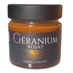 Caramel beurre salé Geranium Rosat 220g