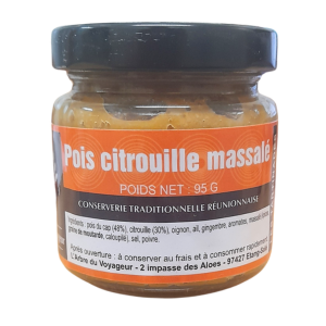 Tartinable - Pois Citrouille Massalé 95g