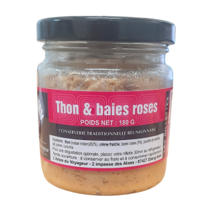 Rillettes - Thon & Baies Roses 180g