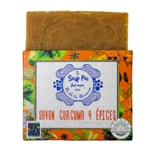 Savon Curcuma 4 épices 90g