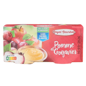Purée Pomme et Goyavier 4x90g