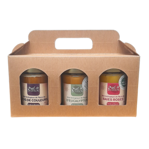 Sélection de 3 miels péi BIO (3x250g)