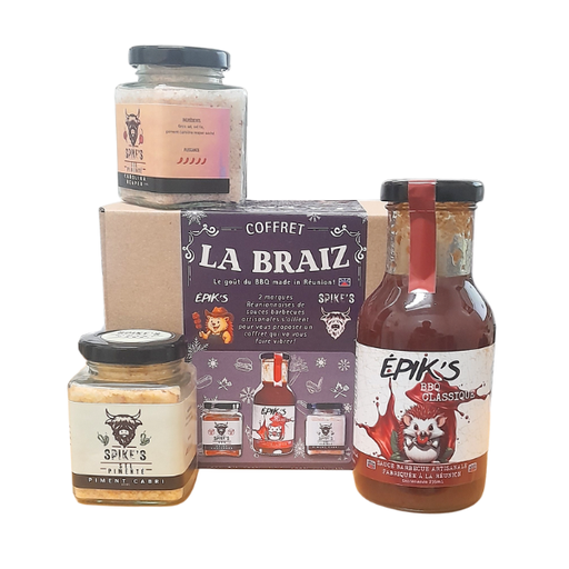 Coffret Préparation BBQ - LA BRAIZ