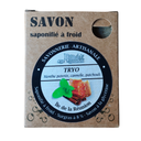 Savon Tryo (menthe poivrée, cannelle, patchouli) 100g