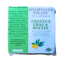 Shampoing solide Cheveux gras & mixtes 65g